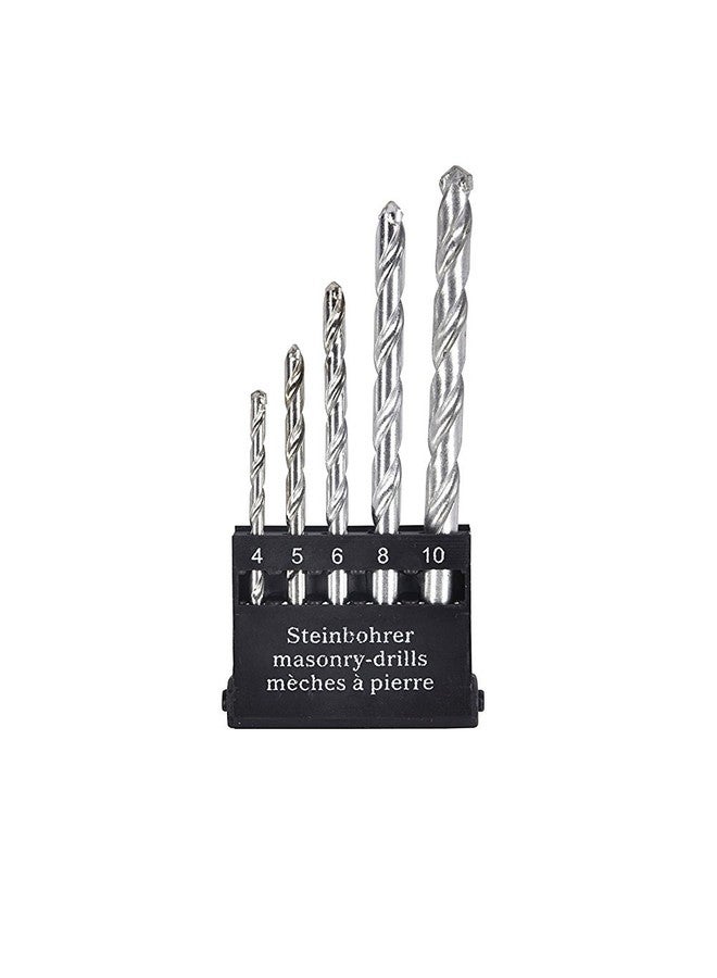 Twisted 5 Pcs Masonry Drill Bit Set for Concrete and Wall Drilling - Image 1